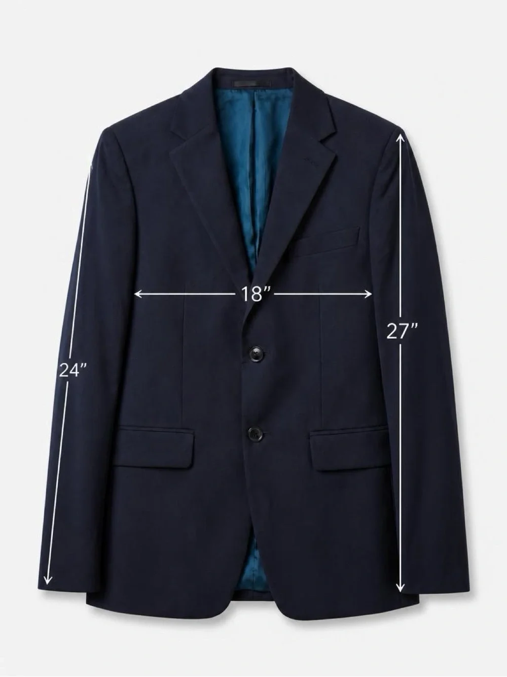 NWT Calvin Klein Men's Milo Skinny Fit Suit Jacket Navy Blue 36S Wool Blend